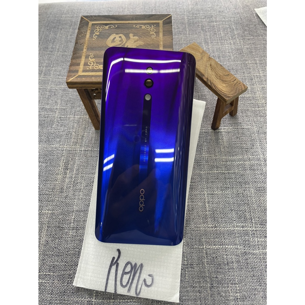 台灣現貨 OPPO  RENO後蓋 電池蓋 玻璃背板 後板 背屏 背蓋 玻璃 背殼 RENO2 RENO4 RENO2Z