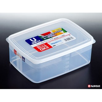 =BONBONS=日本 NAKAYA 食品用保鮮盒3L  K233(U) 日本製 可微波 微波保鮮盒 保鮮盒