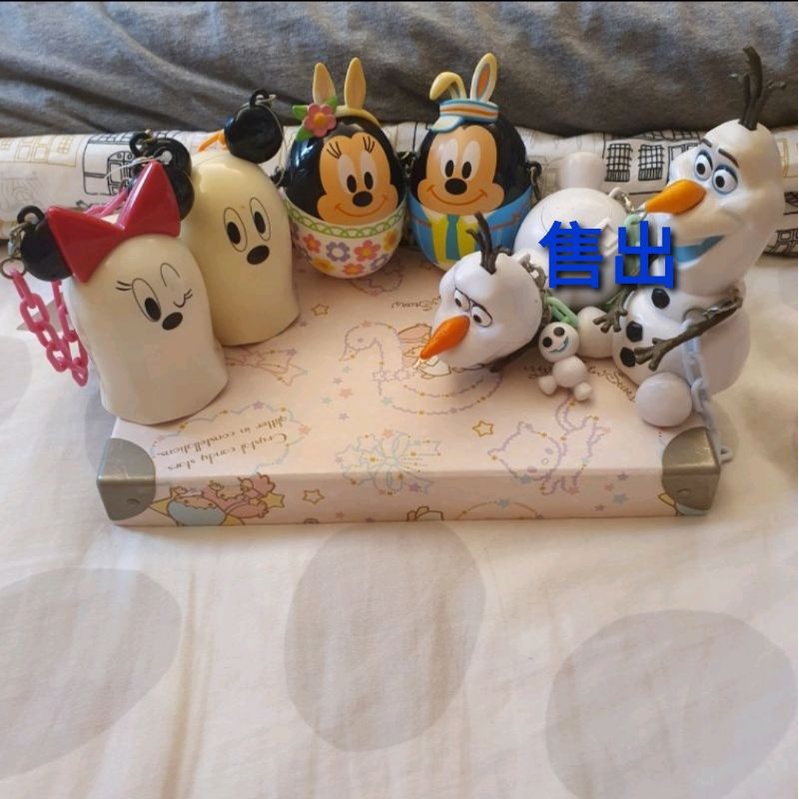 日本🇯🇵迪士尼園區限定 迷你造型糖果罐 米奇米妮萬聖節 米奇米妮復活節 雪寶2入組