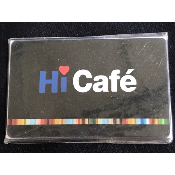 Hi嗨 cafe色階色彩黑色悠遊卡