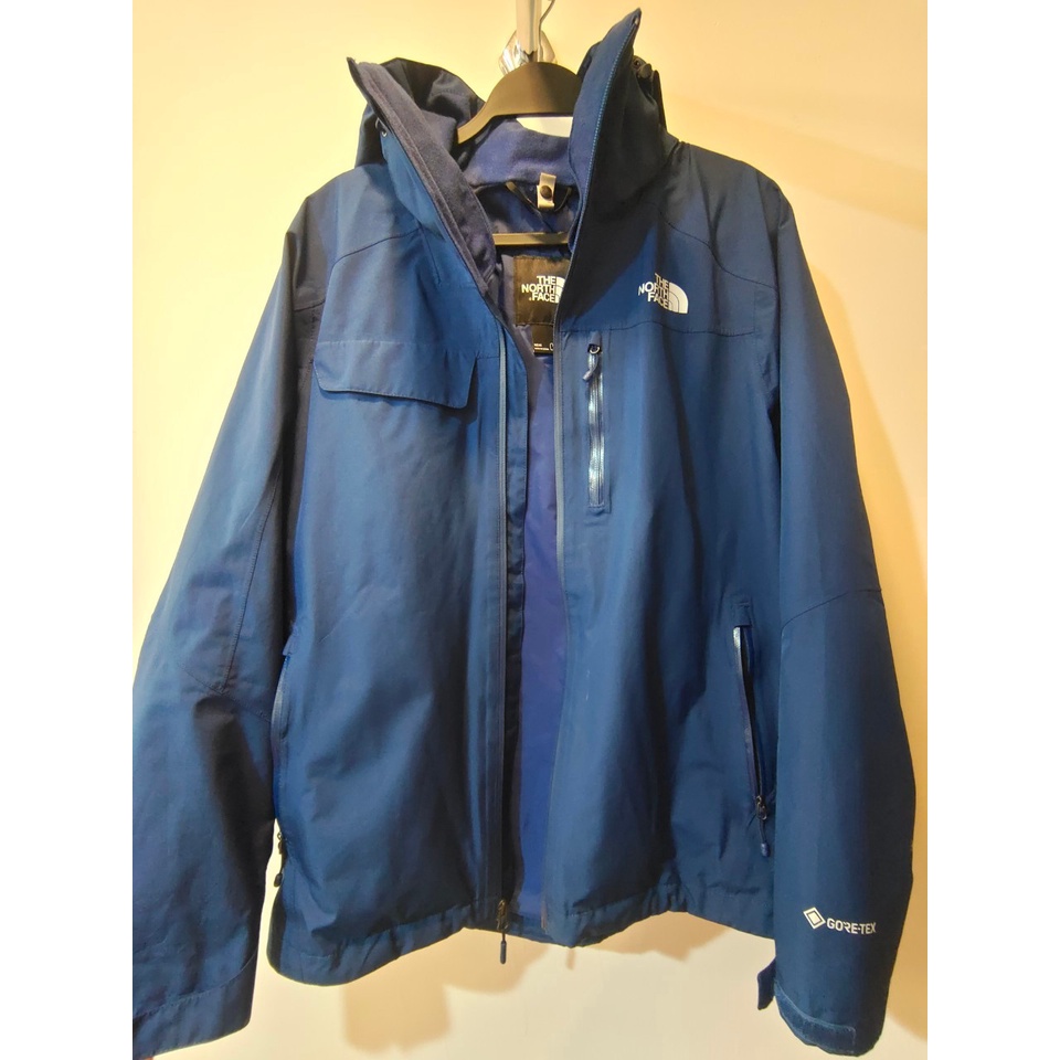 The North Face 藍 Gore-tex 外套 9.8成新