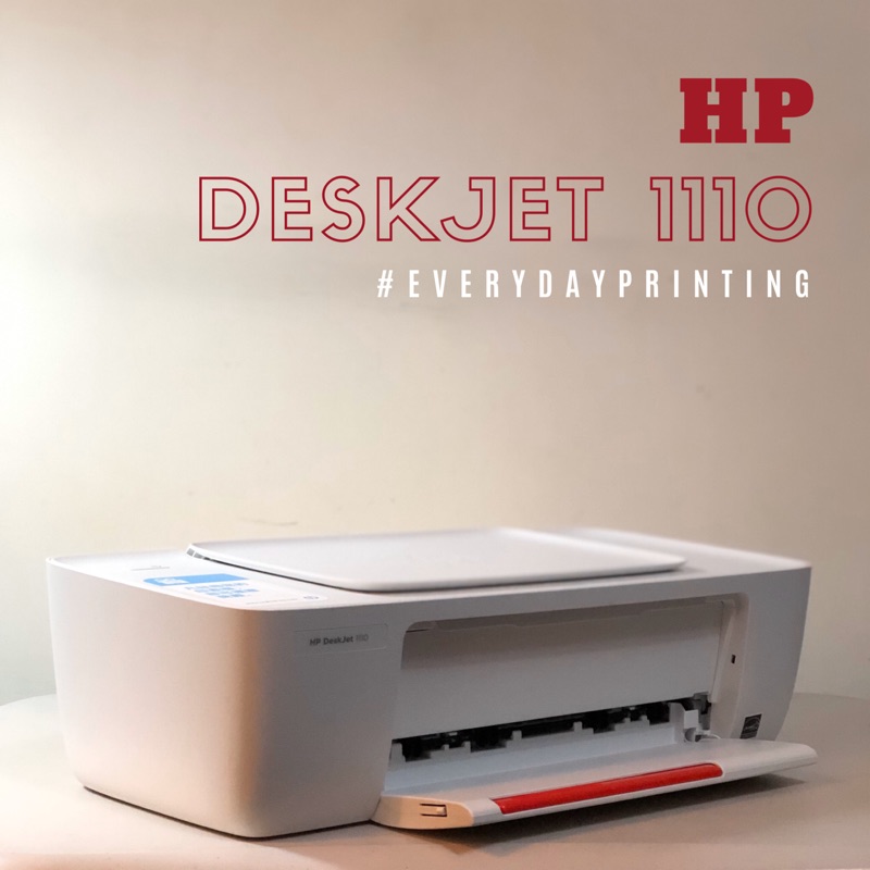 HP 惠普 DeskJet 1110 輕巧亮彩噴墨印表機