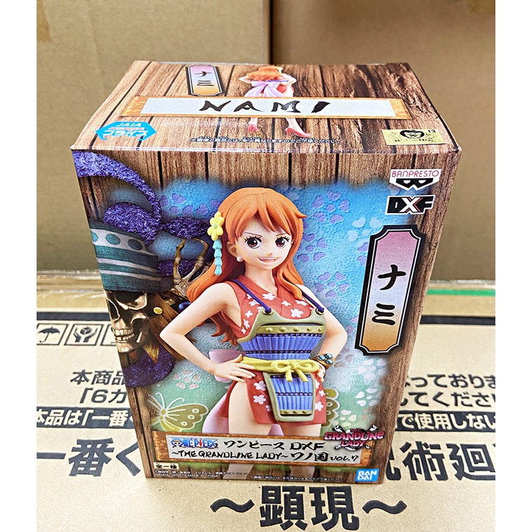 【披薩星球】全新現貨 日版 金證 景品 海賊王 DXF 和之國 Vol.7 娜美 公仔