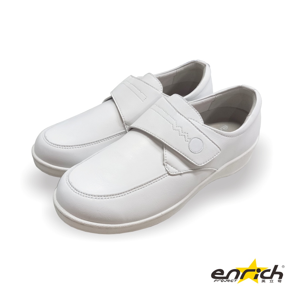 【ENRICH多功能足適鞋】NS3001Ws(33-40) 雲柔護師鞋 小白鞋 休閒鞋 機能鞋 健康鞋 健走鞋