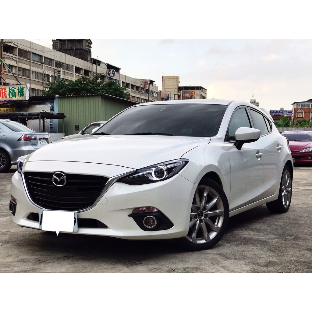 2015 Mazda3 5D 魂動馬三 頂級 換檔撥片 天窗 小尾翼