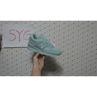 SYG New Balance 997 us5.5D=23.5~24 薄荷綠 美製 女鞋 M997LBE 998