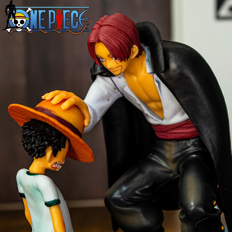 onepiece海賊王手辦一番賞回憶篇童年路飛紅發香克斯場景模型禮物