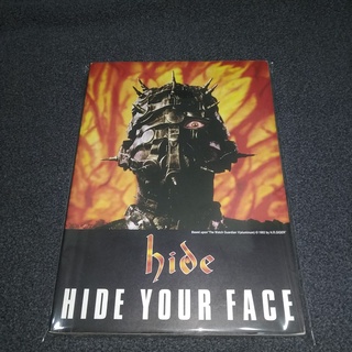 hide HIDE YOUR FACE 團譜 / 總譜 樂譜 band score X JAPAN XJAPAN
