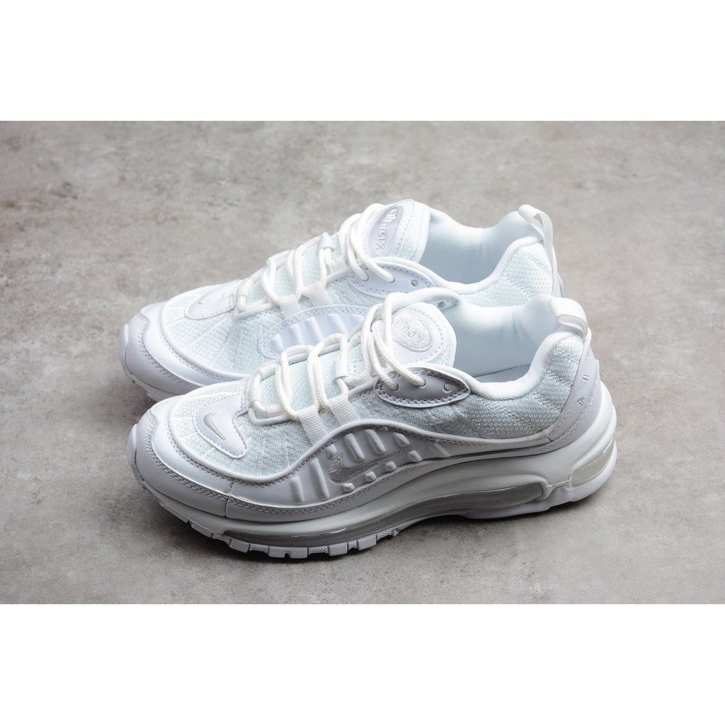 nike 98 triple white