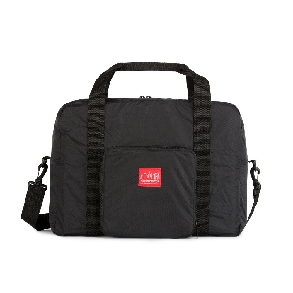 Manhattan Portage 曼哈頓  MP1804-PKB 可摺疊式三層 旅行袋 (黑色BLK) 化學原宿