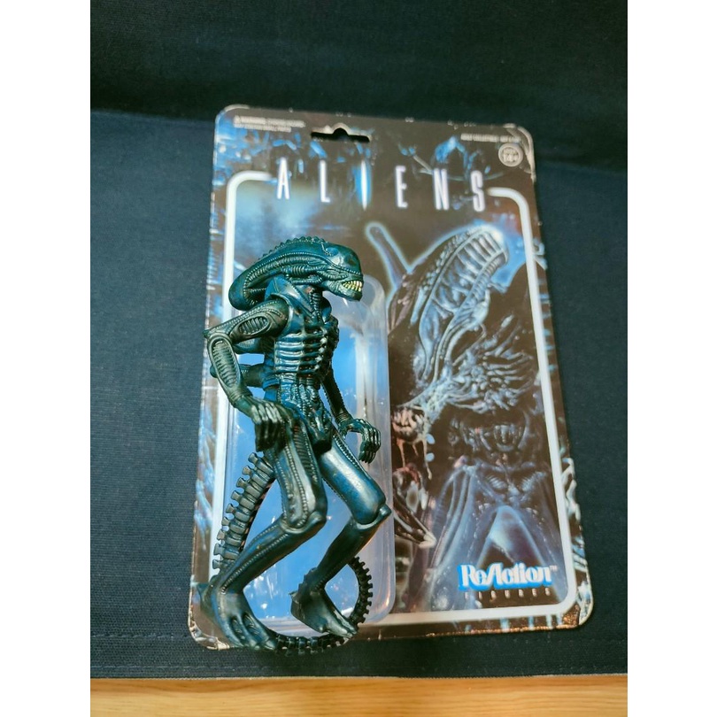 ［全新］ SUPER7 Reaction Figures Alien Warrior 異形 3.75吋 美式吊卡玩具