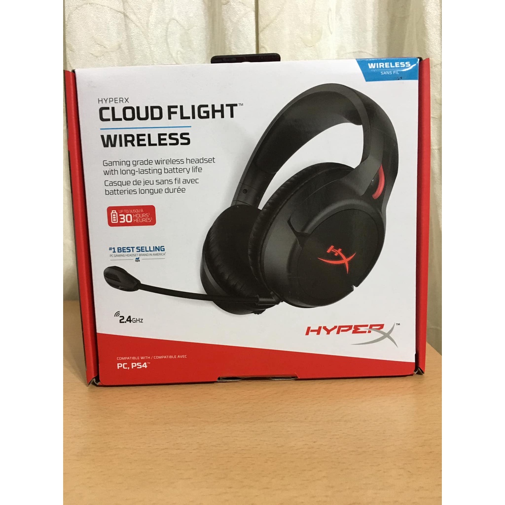 HyperX Cloud Flight 無線電競耳機 HX-HSCF-BK/AM【全新品】