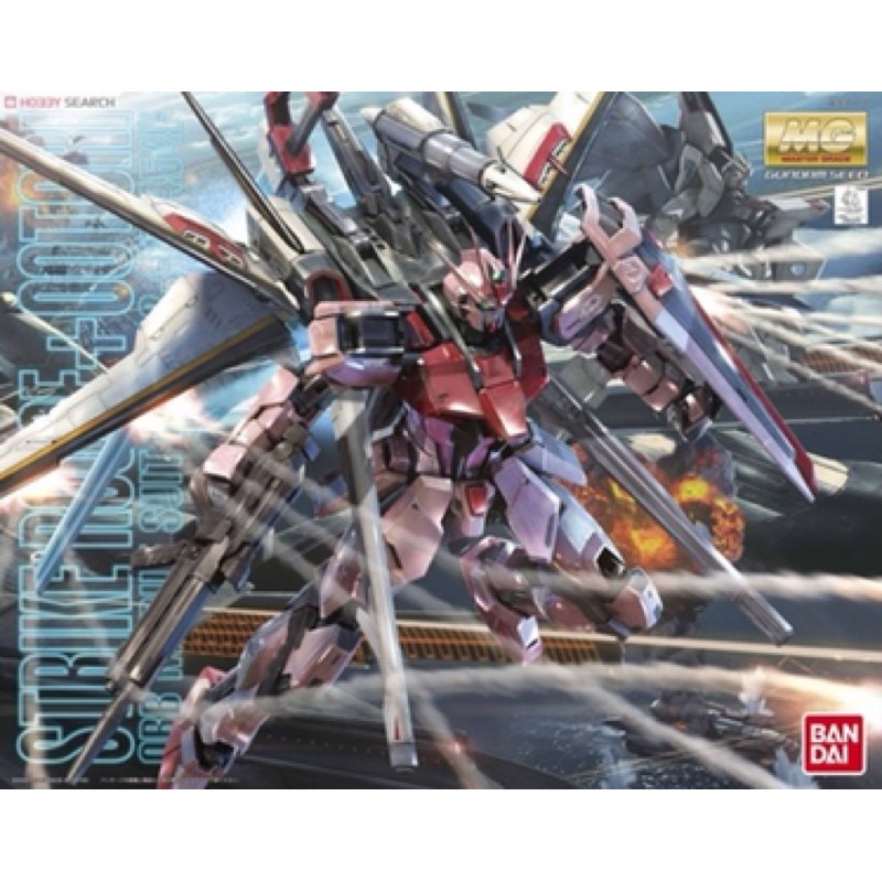 萬年坤彩 萬代 MG 1/100  嫣紅攻擊 STRIKE ROUGE+OOTORI 組裝模型