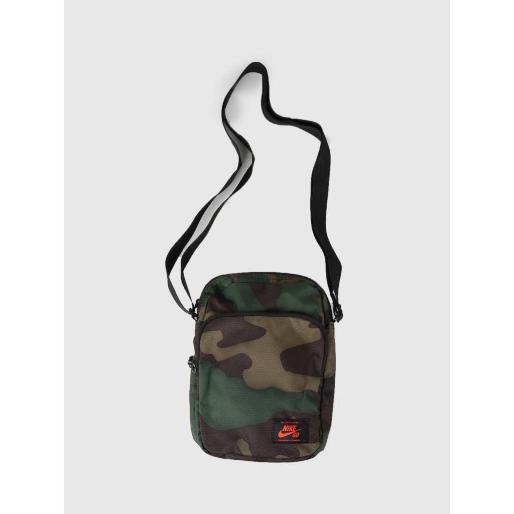 nike sb heritage black & white shoulder bag