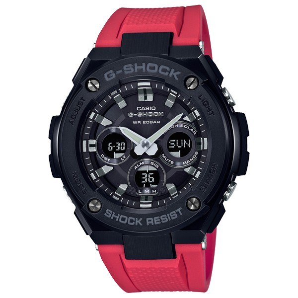 CASIO G-SHOCK/時尚魅力運動錶/GST-S300G-1A4DR