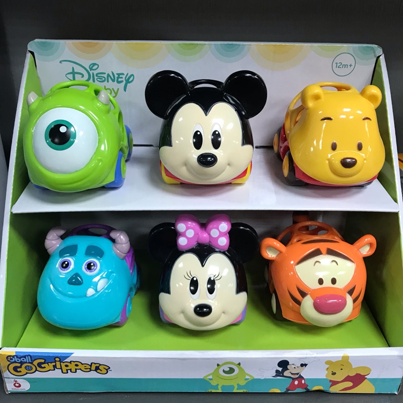 OBALL Disney 寶寶版洞動車6入