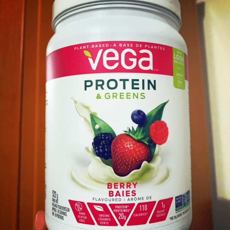 ［現貨]全素高蛋白_VegaProtein&amp;Greens/522kg/加拿大/綜合莓果口味/抗氧化/植物性高蛋白