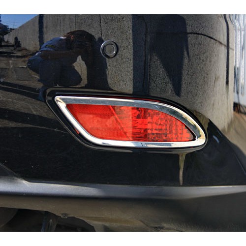 圓夢工廠 Lexus RX 2009~2012 RX270 RX350 RX450 鍍鉻 後保桿 反光片框 後霧燈框飾貼