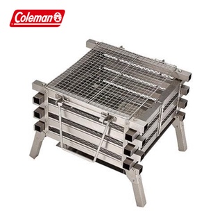 【Coleman】 不鏽鋼焚火臺 烤肉爐 烤肉架 變形金剛 露營 野營 / CM-23233