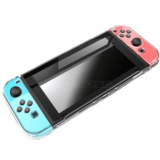 NS 主機+手把 全套五件式 水晶殼 / 可裝入原廠底座【電玩國度】 Nintendo Switch