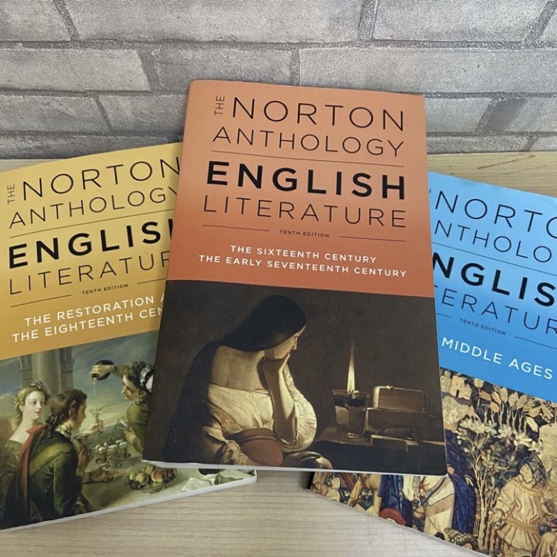 The Norton Anthology of English Literature 10/e 單本$700