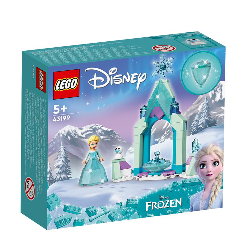 【周周GO】LEGO 43199 冰雪奇緣-艾莎的城堡庭院
 迪士尼公主