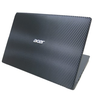 【Ezstick】ACER A514-53 A514-53G 黑色卡夢紋機身貼 (上蓋貼、鍵盤週圍貼)DIY包膜