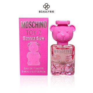 MOSCHINO BUBBLE GUM 泡泡熊女性淡香水 5ml 小香《BEAULY倍莉》 情人節禮物 香水 禮物 小香