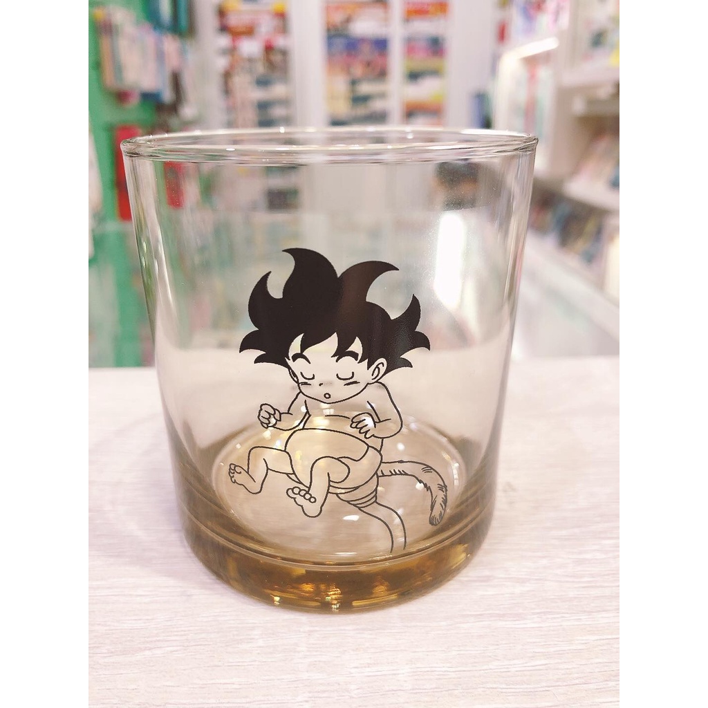 台中玩具部落客 現貨 七龍珠 一番賞 Extreme saiyan E賞 杯子 茶杯 悟空 透明杯 小時候