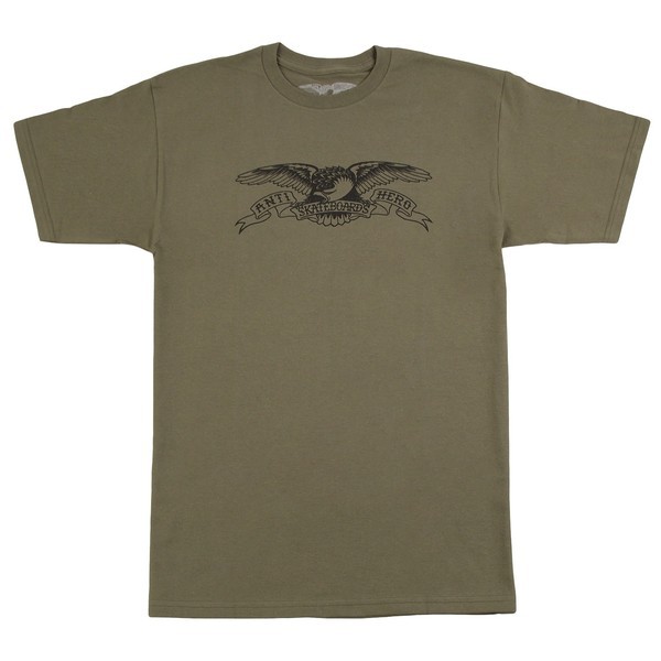 Antihero Basic Eagle T恤 (軍綠)《Jimi Skate Shop》