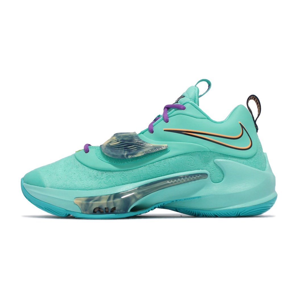 Nike 籃球鞋 Zoom Freak 3 EP Aqua 湖水藍 字母哥 男鞋 三代 【ACS】 DA0695-400