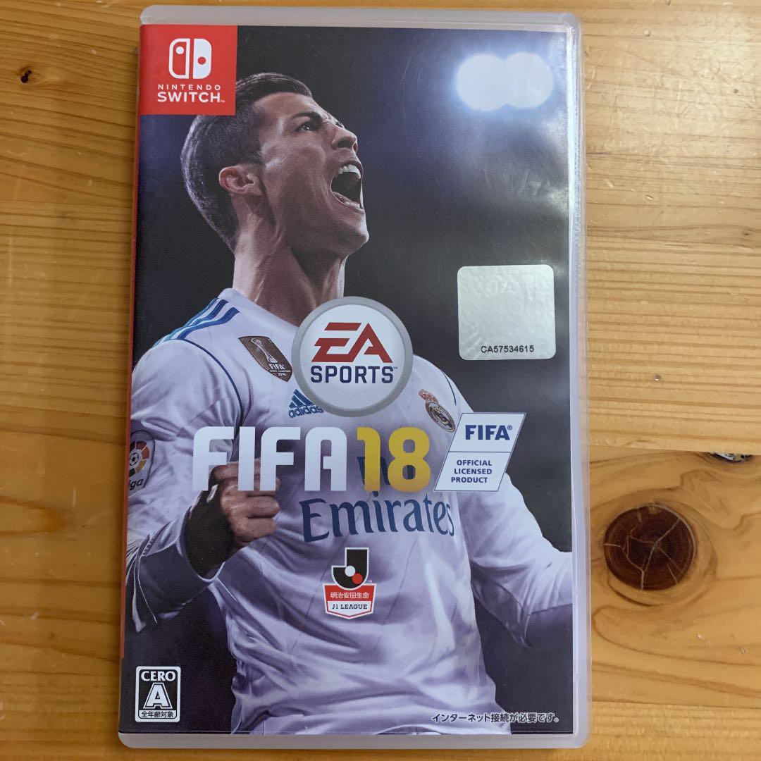 日本直送二手任天堂switch 遊戲fifa 18 蝦皮購物