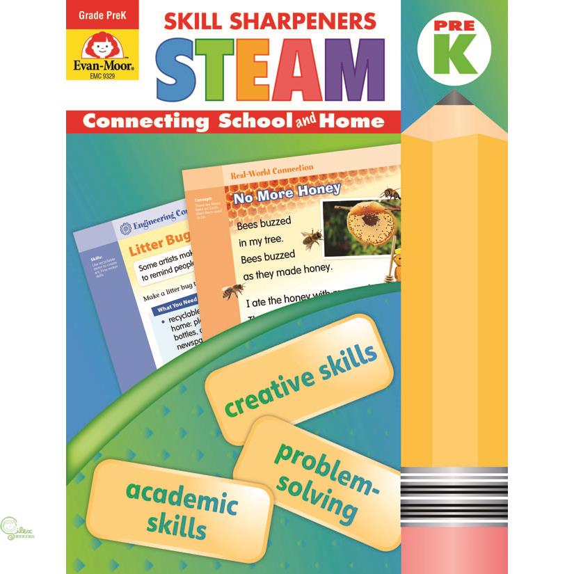 Skill Sharpeners: Steam, Grade Prek