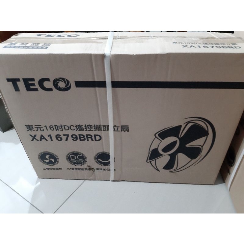 全新現貨TECO東元 16吋 DC馬達遙控立扇XA1679BRD