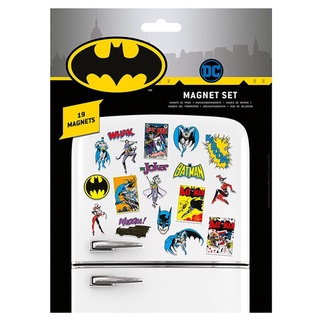 DC Batman 蝙蝠俠復古美漫風 - 進口冰箱磁鐵組