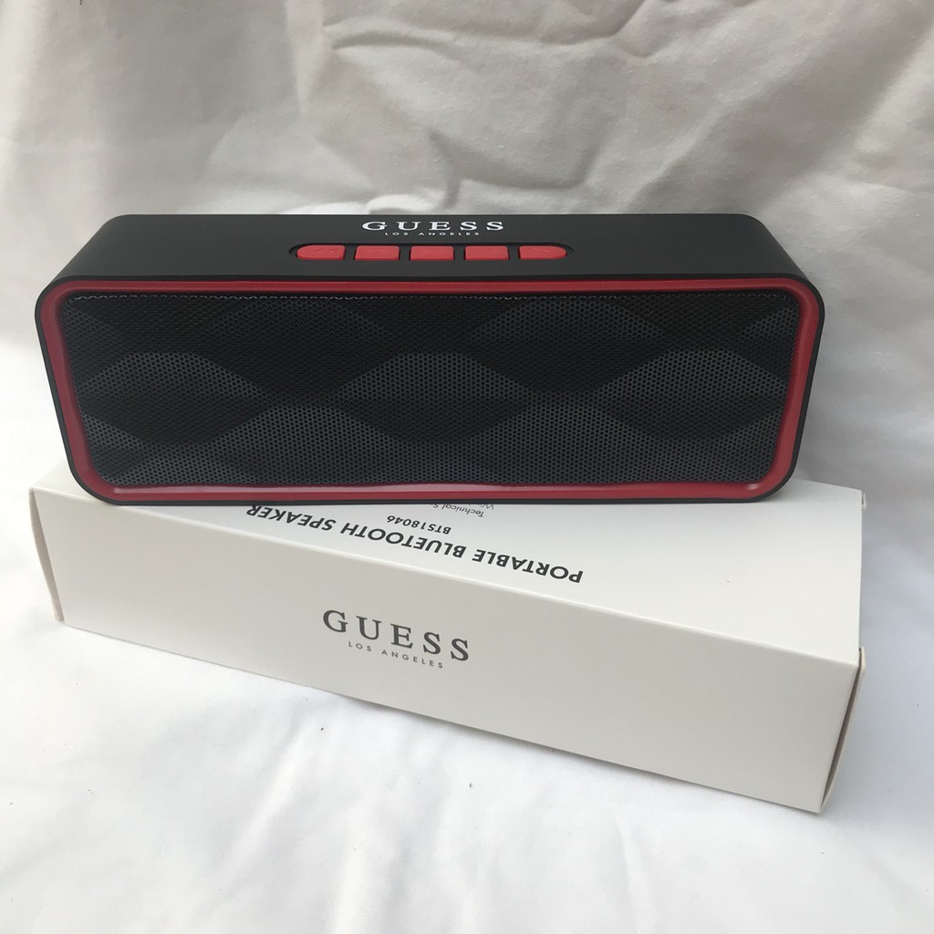 guess portable bluetooth speaker