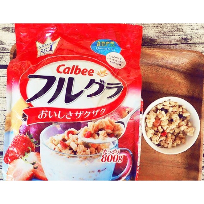 日本 卡樂比calbee 熱帶水果麥片