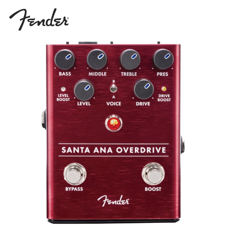 Fender Santa Ana Overdrive 破音 增益 效果器【i.ROCK 愛樂客樂器】