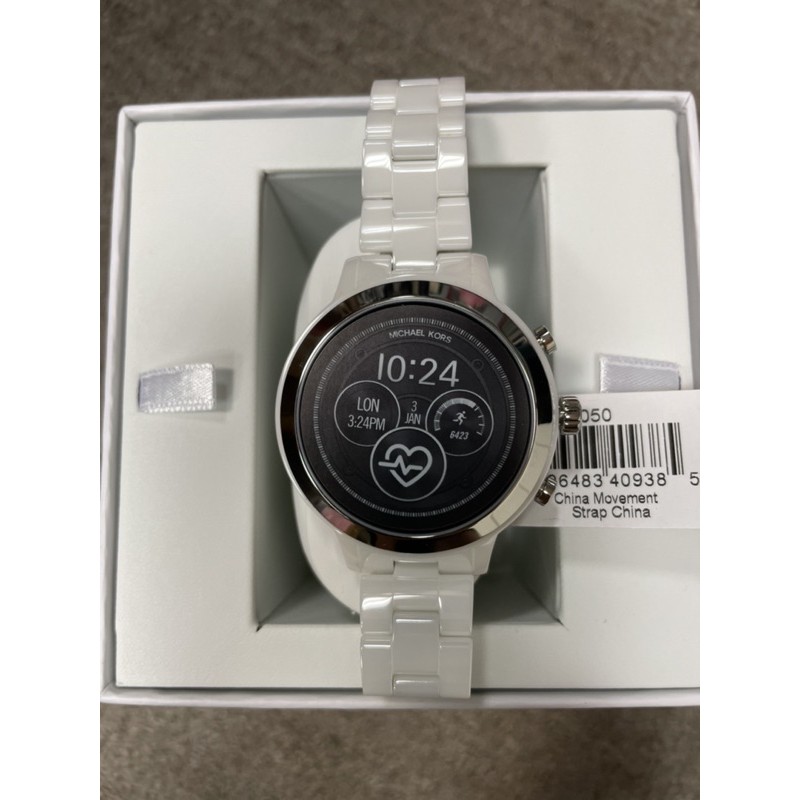 全新正品Michael Kors 第四代陶瓷智慧錶ACCESS Smartwatch MKT5050