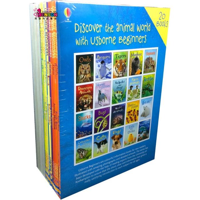 [邦森外文書] Usborne My First Animal Library Collection - 20本科普套書