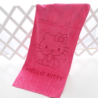 新款日式kitty毛巾 竹炭纖維毛巾 加厚 速乾