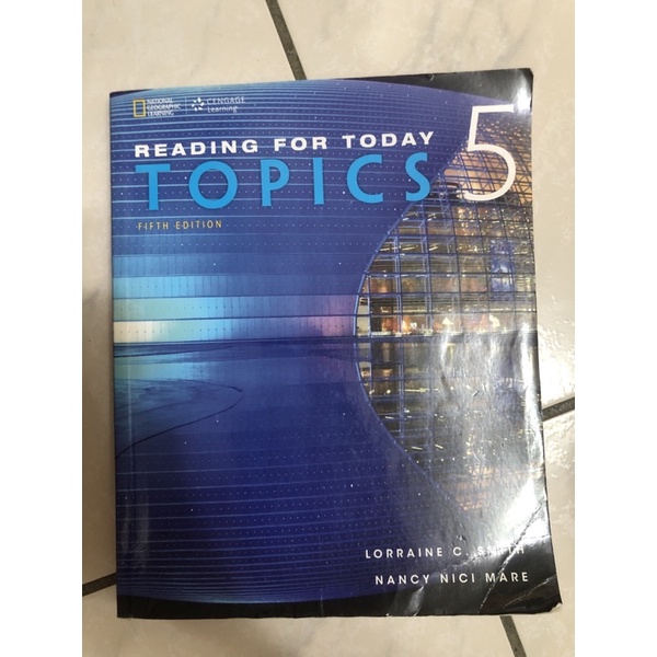 READING FOR TODAY TOPICS 5