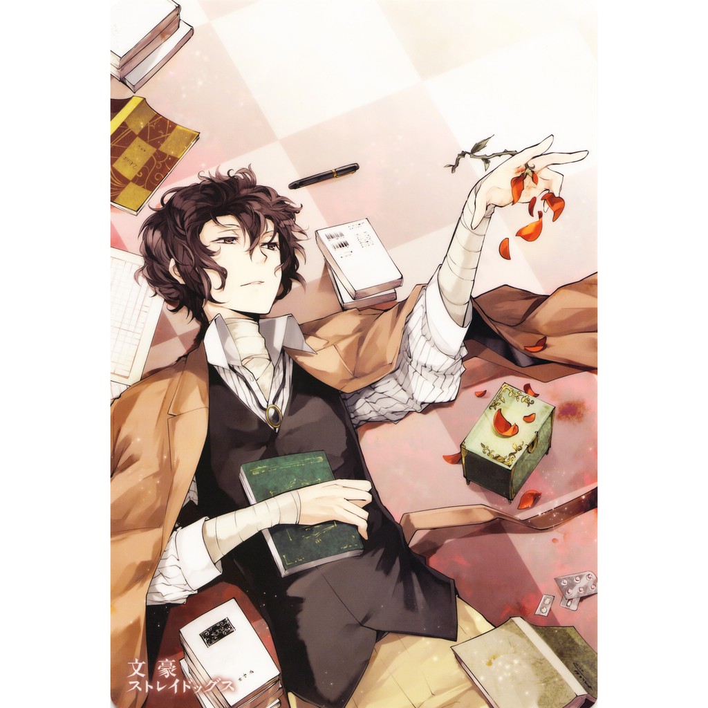 正版 文豪stray Dogs 文豪野犬雙面海報太宰治泉鏡花中島敦特裝版限定海報春河35 原畫四季 蝦皮購物