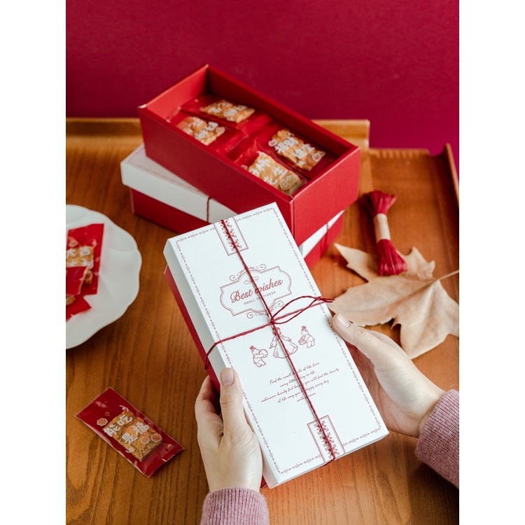AM好時光【M479】歐式古典質感瓦楞硬盒 包裝盒❤過新年瑪德蓮常溫彌月喜餅禮品盒 聖誕節 蛋糕餅乾甜點盒 手工皂盒