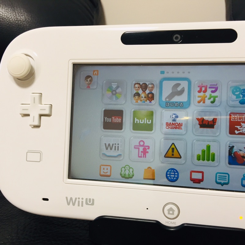 最低價 二手 Wiiu Wii 主機日本正版任天堂wii U 白色32g 瑪莉歐賽車8 同捆機 快速出貨 蝦皮購物