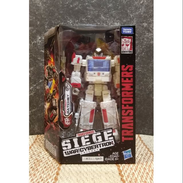 變形金剛 TOYSRUS 限定 SIEGE 圍城 賽博坦之戰 醫官 救護車 飛輪 RATCHET 非 MP MPM SS