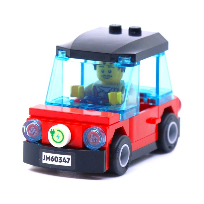 【台中翔智積木】LEGO 樂高 城市系列 60347 拆售 電動車+超商店員