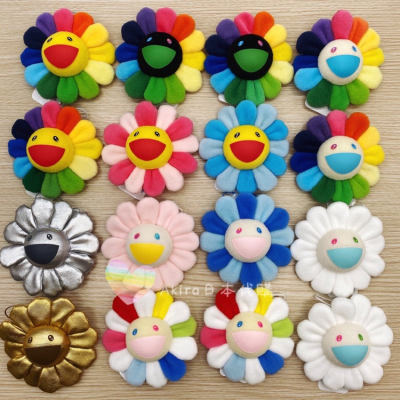 Takashi Murakami 村上隆太陽花kaikai Kiki 村上隆小花村上隆太陽花小花小花胸針 蝦皮購物