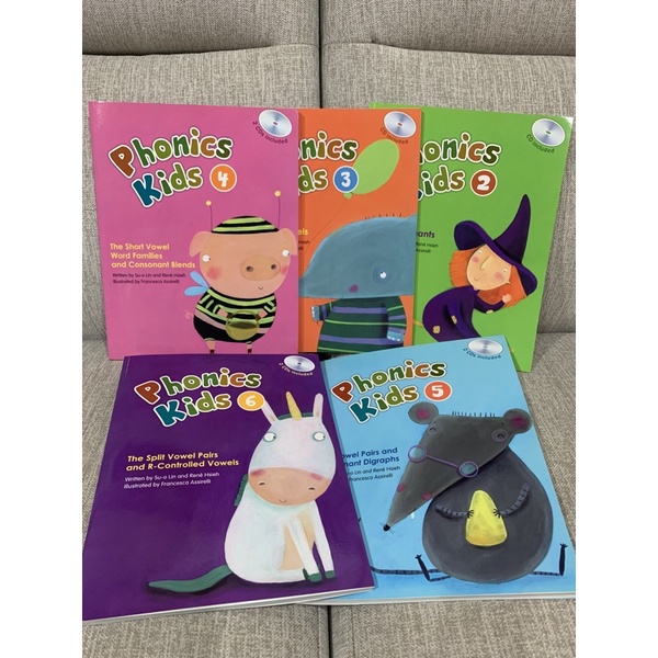 Phonics Kids 2-6 (Book+CD) 敦煌書局