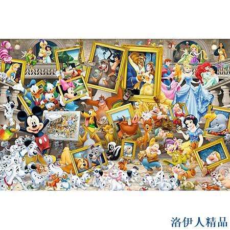 【拼圖】迪士尼 木質拼圖 500 1000 1500片 米奇 藝術家 101忠狗 公主 小飛象
